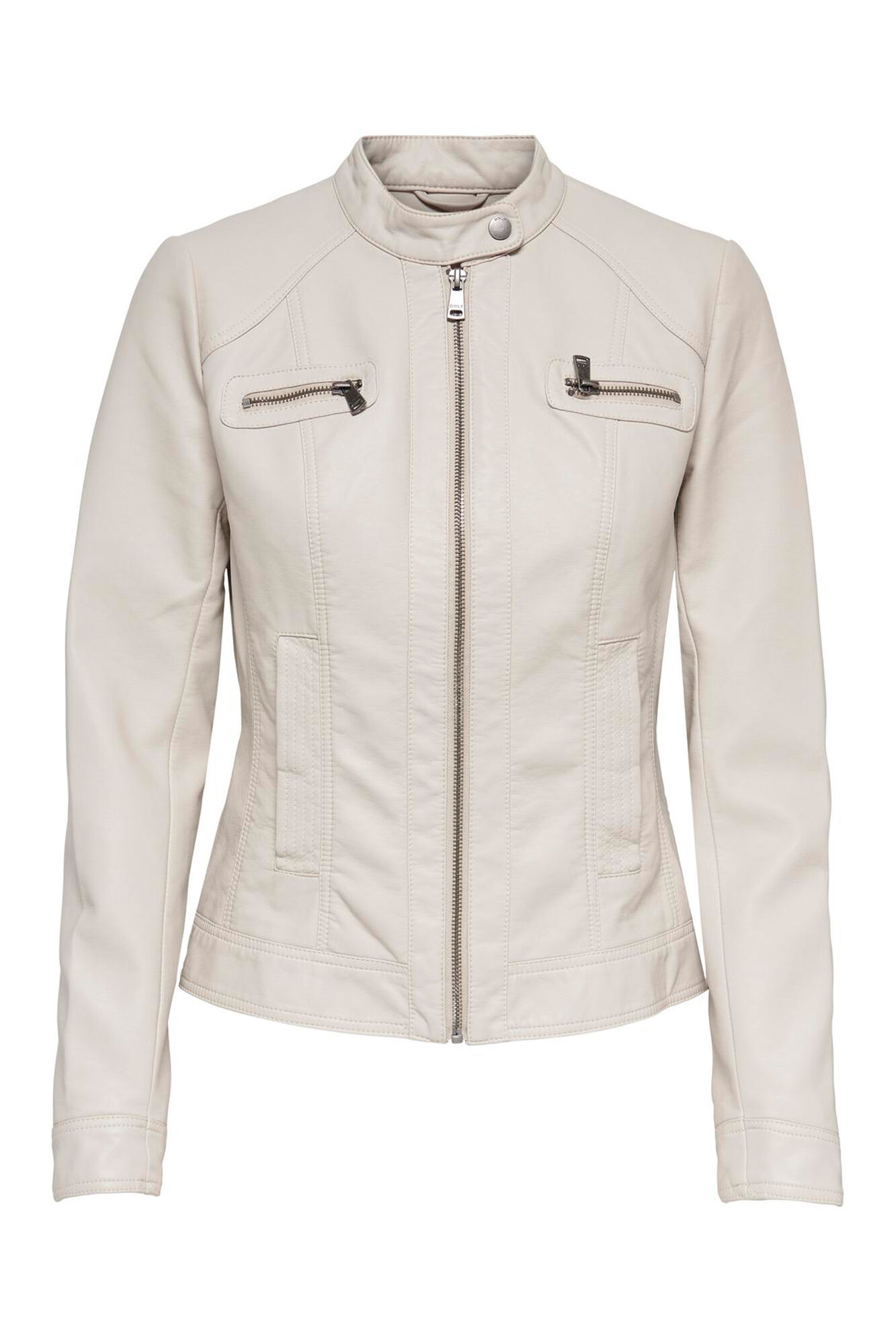 Only Bikerjacke aus veganem Leder