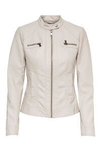 Only Bikerjacke aus veganem Leder