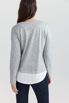 Springfield T-shirt basique bi-mati&egrave;re