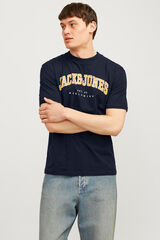 Jack & Jones Camiseta relaxed fit azul
