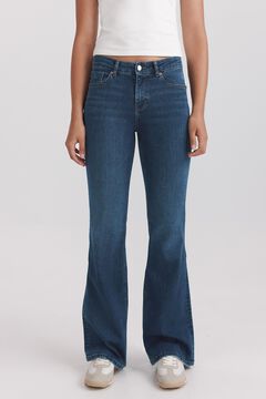 Springfield Bootcut flare low-rise jeans