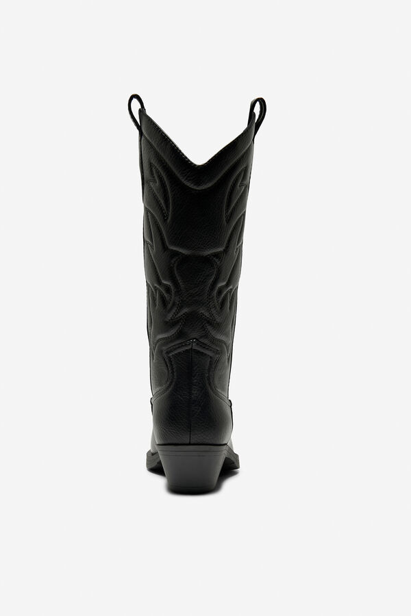 Only Cowboy boot noir