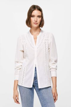 Springfield Lace blouse camel