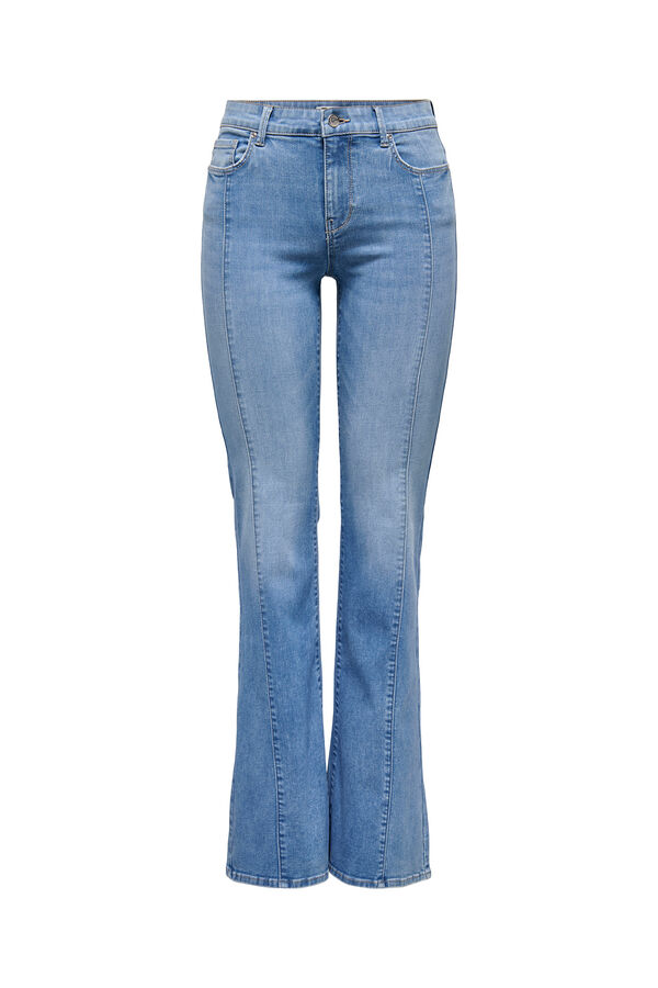 Only Jeans flared retro azul
