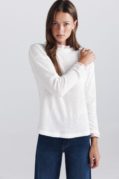 Springfield Cervantes neck fine knit jumper