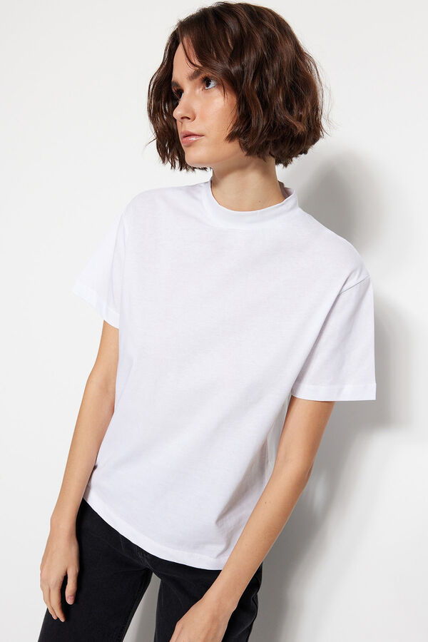 Trendyol Pack of 2 short sleeve T-shirts white