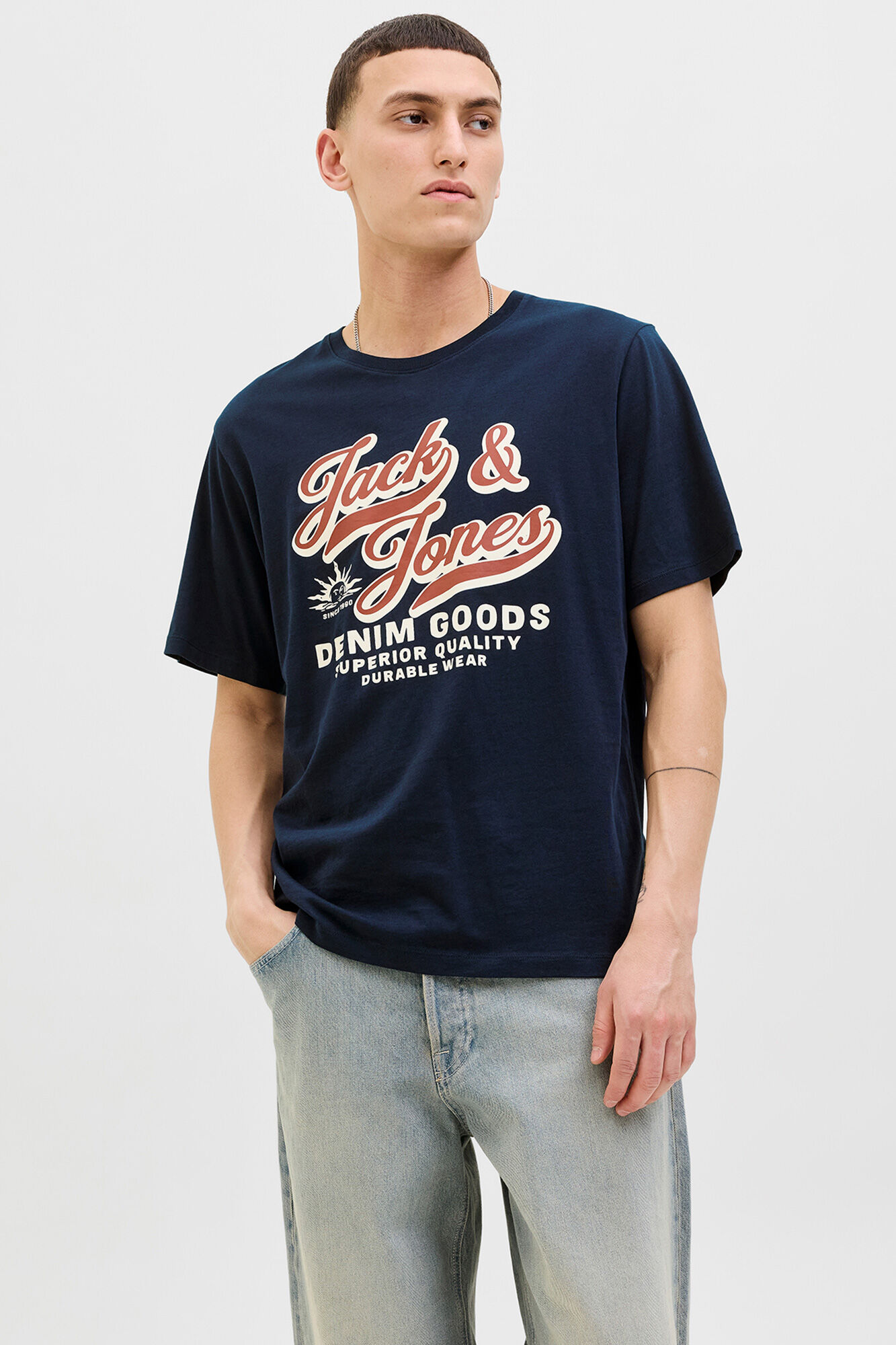 Jack & Jones Gro&szlig;es Logo-T-Shirt