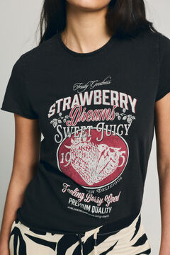 Only Camiseta estampada de manga corta