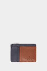 Springfield Faux leather card holder blue