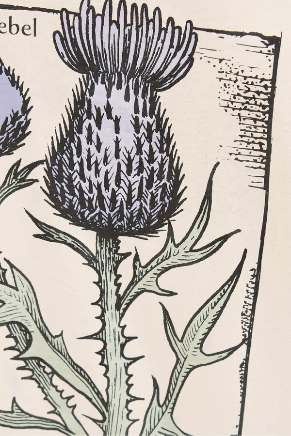 JJ REBEL Camiseta back print gris