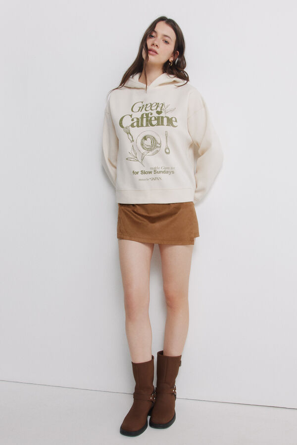 Springfield Sweat-shirt &agrave; capuche marron