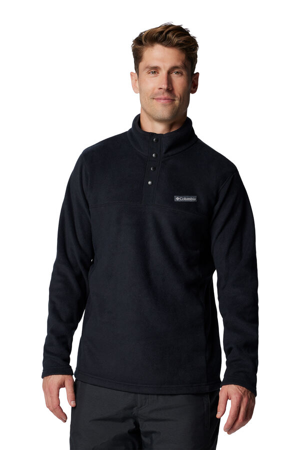 Columbia Forro polar con cierre medio a presión Steens Mountain™ II para hombre negro