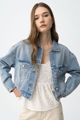 Tiffosi Cazadora vaquera azul