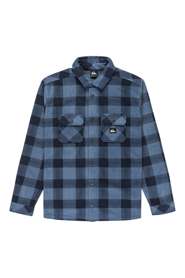 Quiksilver Bering Strait Check - for men long sleeve Plaid Shirt cu imprimeu