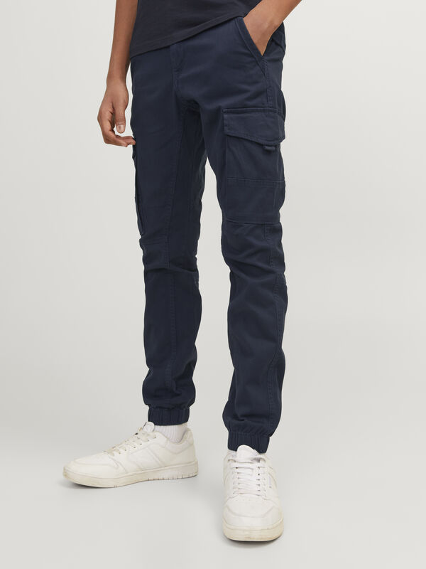 Jack & Jones Junior Slim cargo pants Plava
