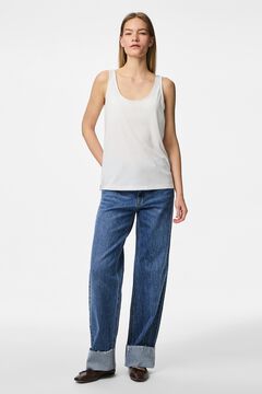 Pieces T-shirt de al&ccedil;as largas