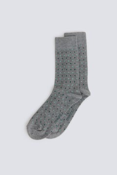 Springfield Long micro-embroidered sock