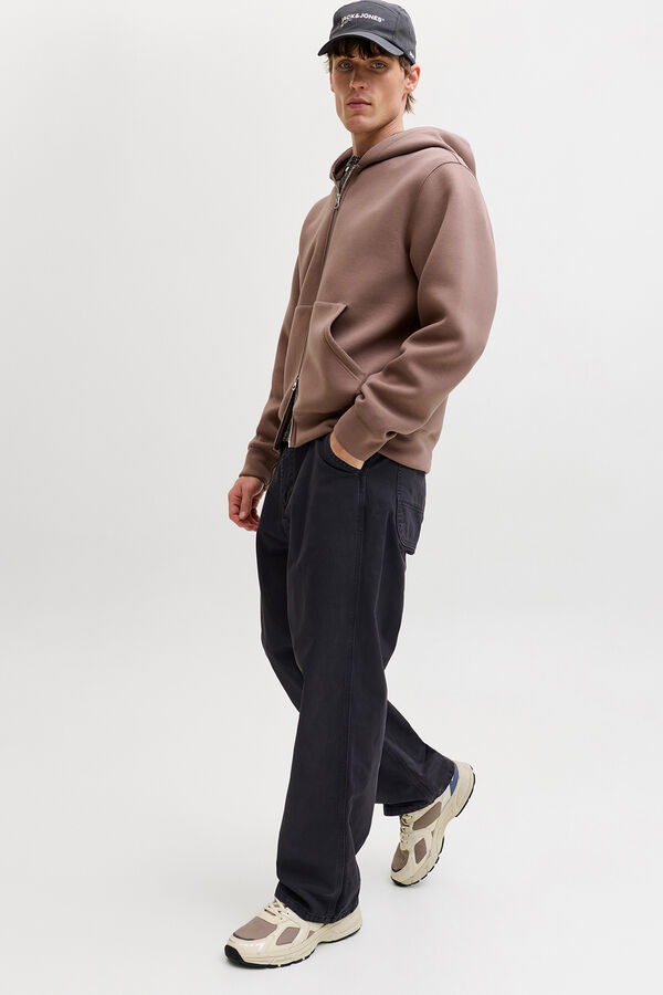 Jack & Jones Pantal&oacute;n baggy fit negro