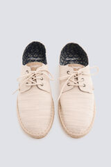 Springfield Rustic lace-up espadrille grey