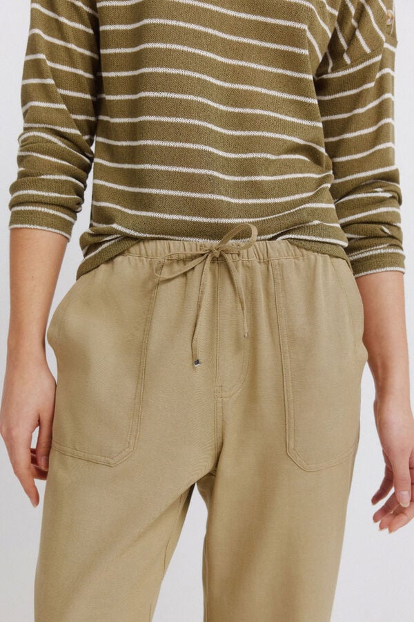 Springfield Jogger trousers beige