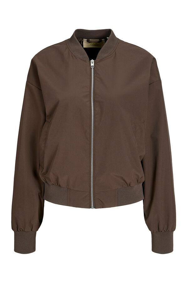 Jack & Jones Cazadora bomber marr&oacute;n