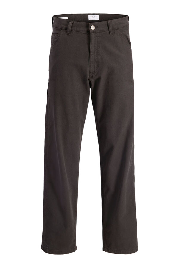 Jack & Jones Denim cargo trouser black