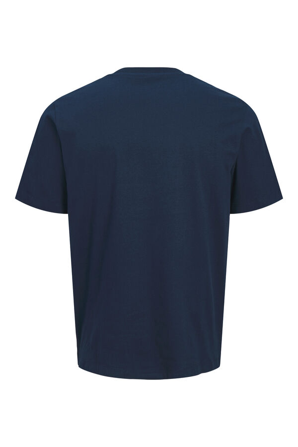 Jack & Jones Logo short sleeve T-shirt bleu