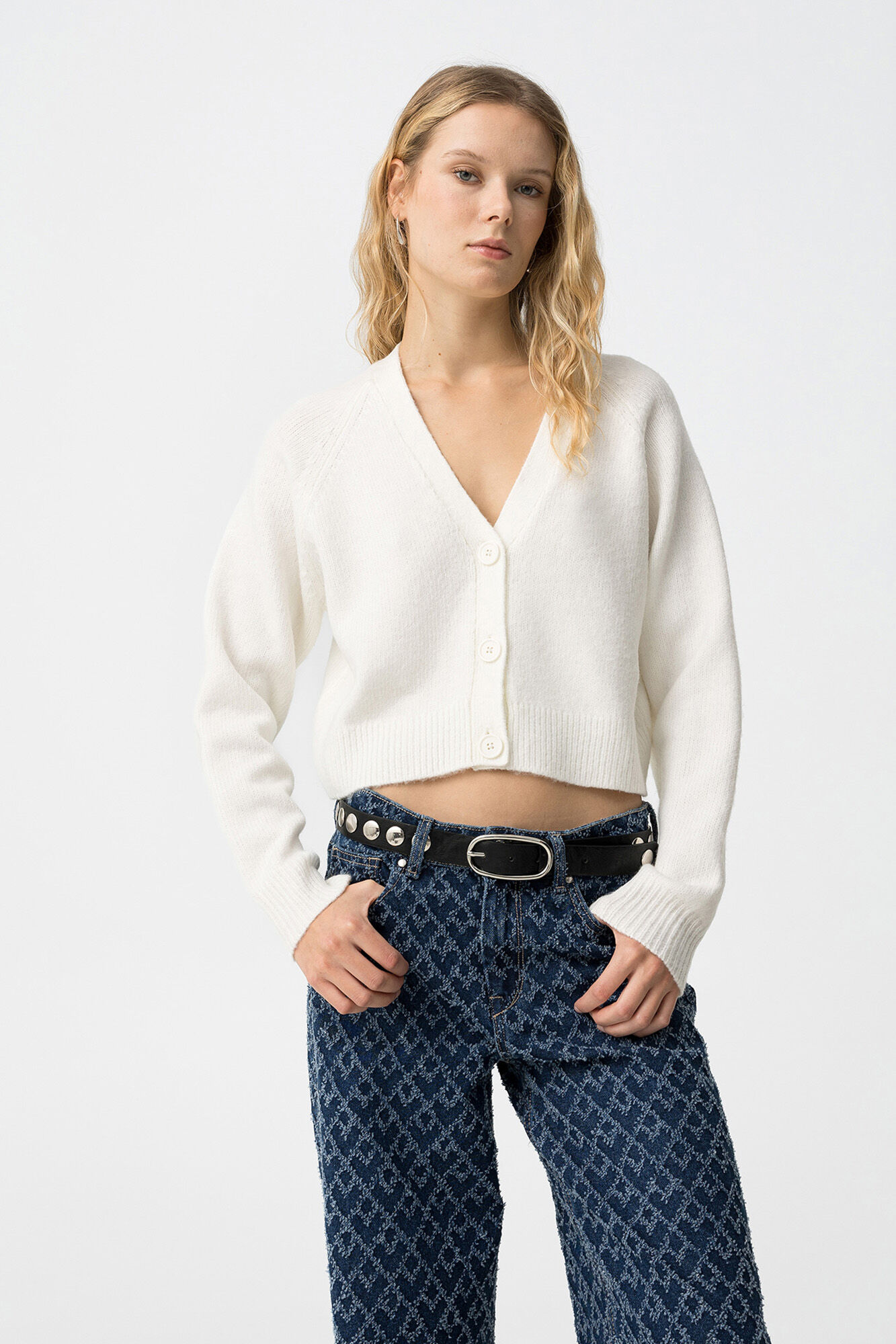 Tiffosi Cardigan cropped