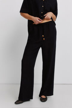 Springfield Lace drawstring trousers