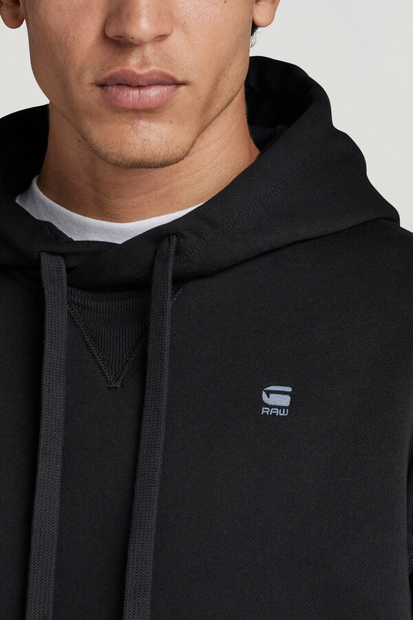 G-STAR  Premium Core hood sweatshirt black