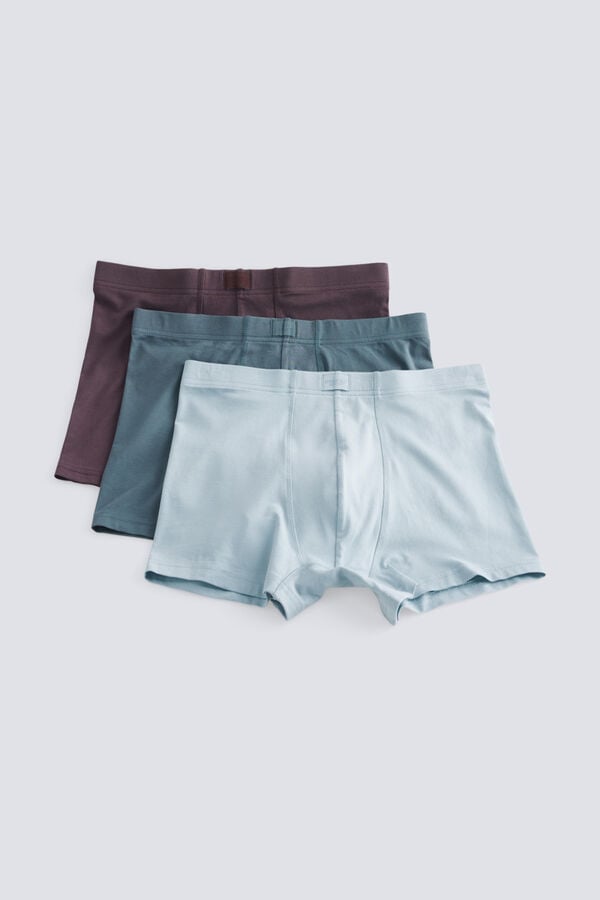 Springfield Pack of 3 comfort boxers blue