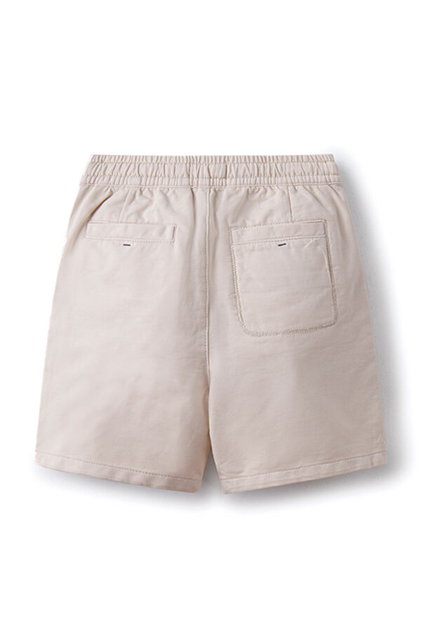 Springfield Boys' jogger-style Bermuda shorts natural