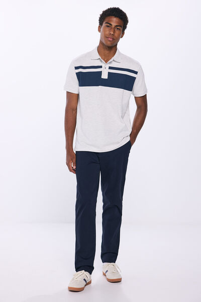 Springfield Slim fit comfort dress chinos blue