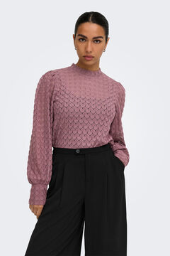 JDY Blusa de encaje