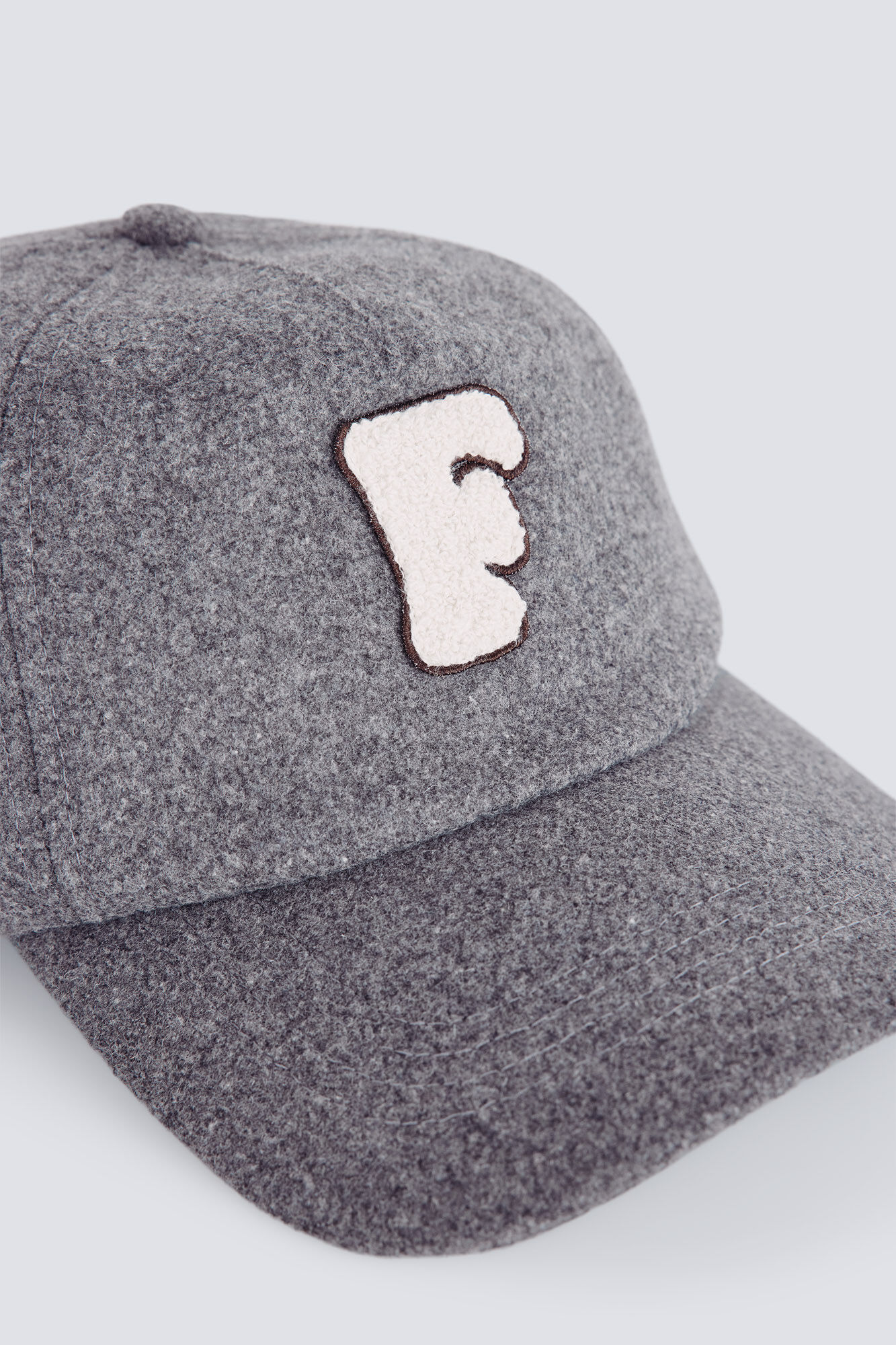 Springfield Gorra beisbolera lanera gris