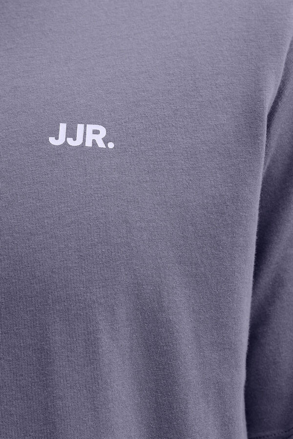 JJ REBEL Camiseta b&aacute;sica manga corta gris