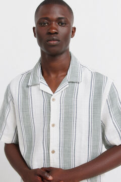 Springfield Rustic striped short sleeve shirt