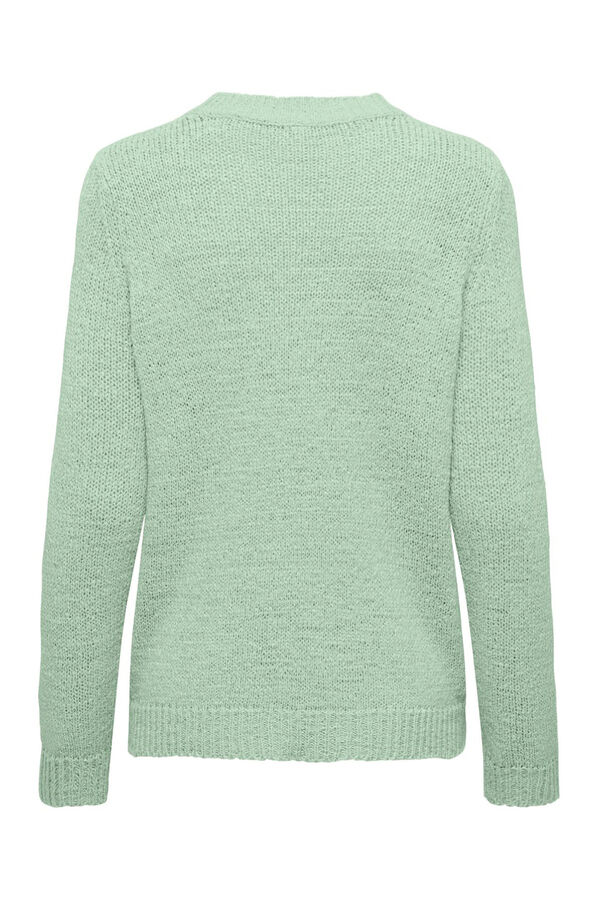 Only Short open cardigan green