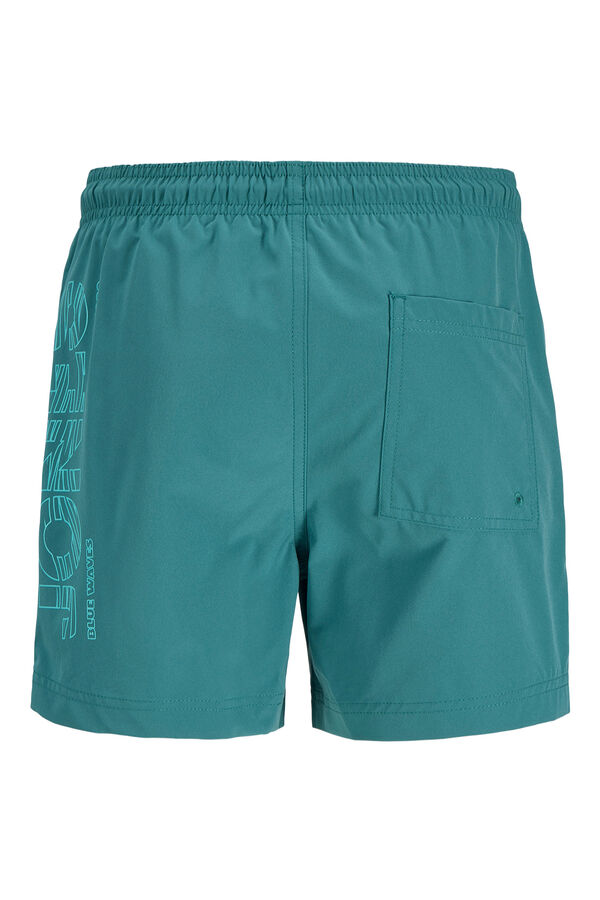 Jack & Jones Junior Logo regular swimwear blue