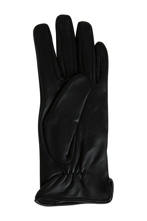 Springfield Smart leather gloves crna