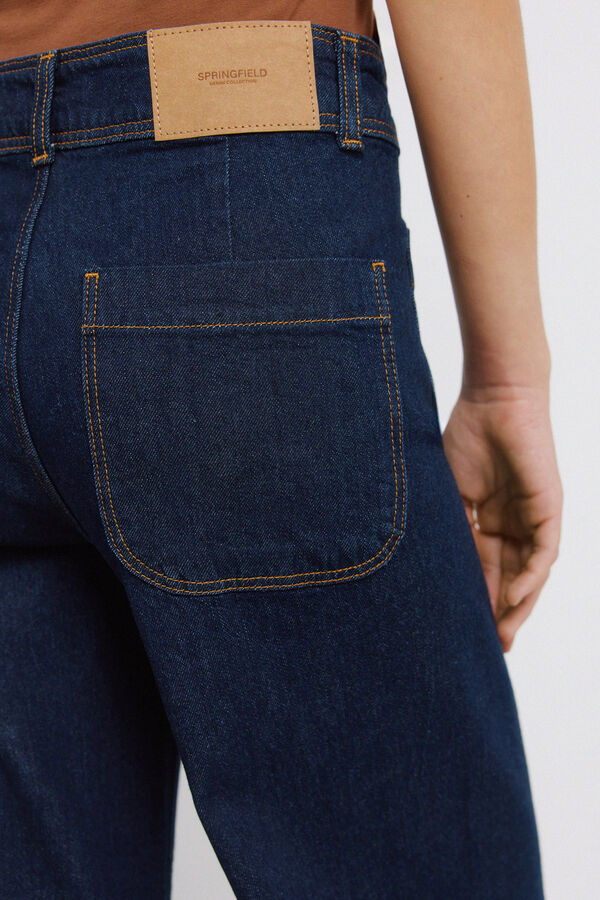 Springfield Sailor ankle-length jeans blue