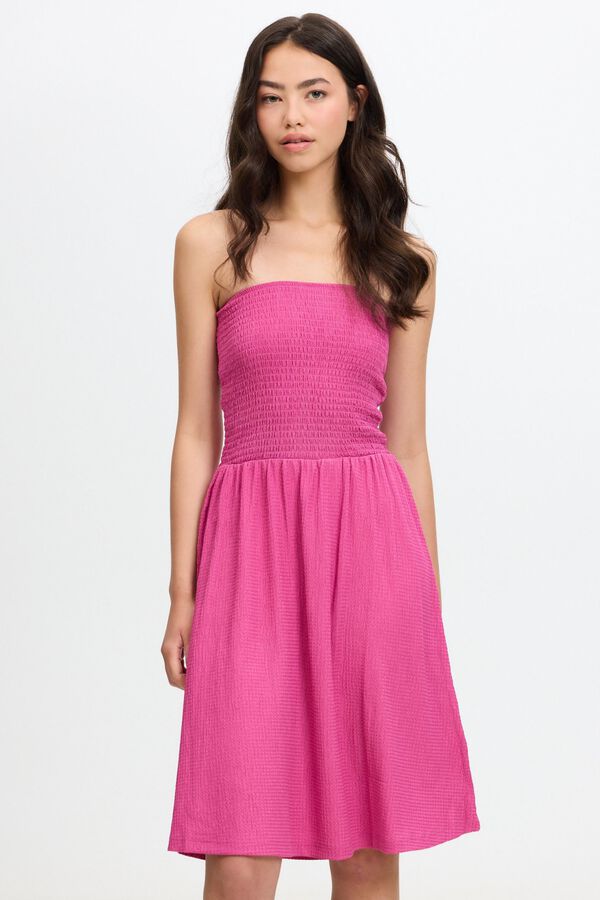 Inside Bandeau mini dress pink