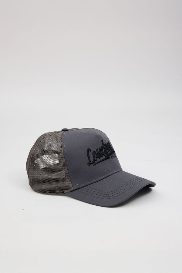 Inside Gorra trucker logo bordado gris
