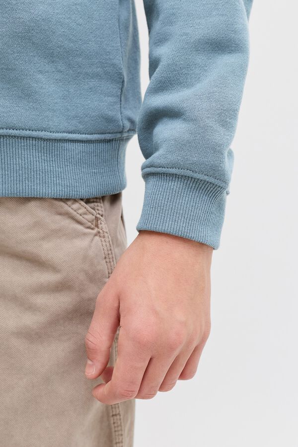 Jack & Jones Junior Fleece hooded sweatshirt grey