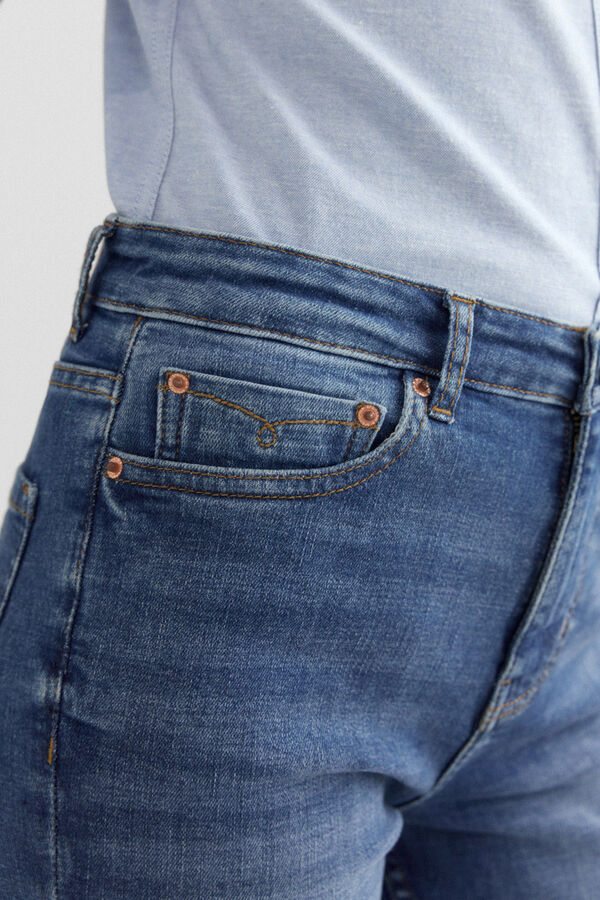 Springfield Jeans kick flare azul