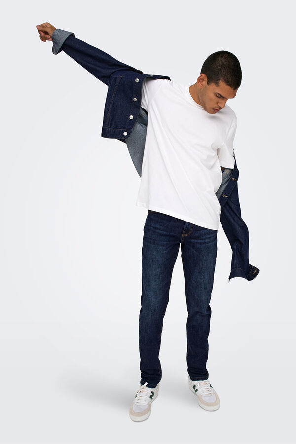Only & Sons Slim Fit Jeans Blau