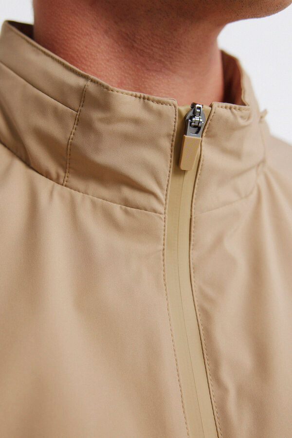 Springfield Casaco t&eacute;cnico castanho