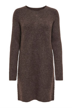 Only Vestido corto de punto acanalado