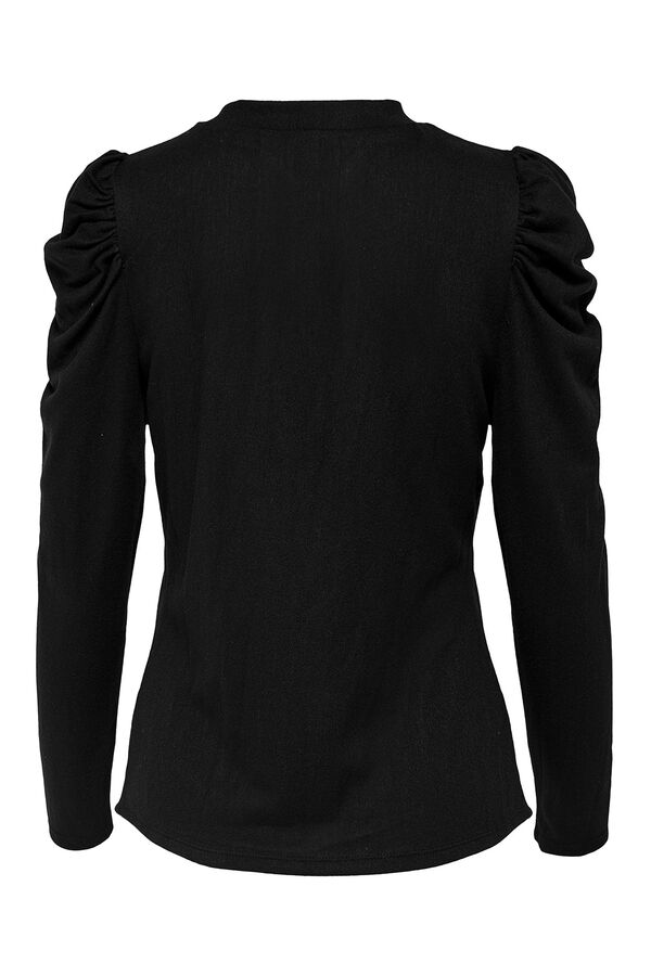 JDY Long sleeve T-shirt black