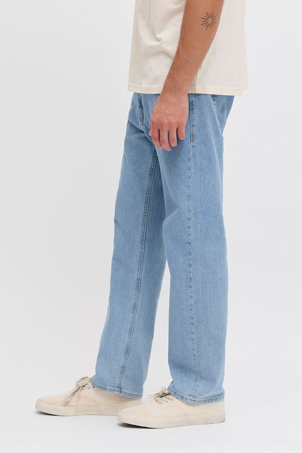 JJ REBEL Klassische Jeans mit lockerer Passform Blau